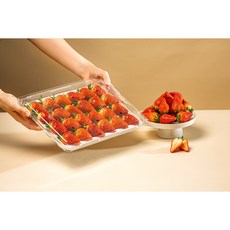 논산 스마트 팜팜 농장 프리미엄 딸기 설향 700g, 1개, 설향 상 700g내외