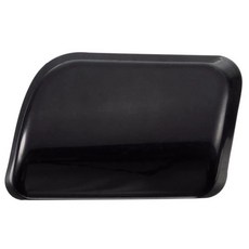 볼보 XC90 2002-2006 전면 범퍼 헤드 라이트 램프 와셔 제트 노즐 커버 캡 용., 왼쪽, 검은색