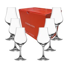 레만글라스 위스키잔 오드비 15CL 6개 양주 꼬냑 싱글몰트 스트레이트 샷잔 노징글라스 크리스탈