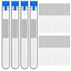 48피스 3D 프린터 노즐 클리닝 키트 0.4mm 스테인리스 스틸 노즐 클리닝 바늘 핀 막힘 제거 도구 3D 프린터 유지 보수 액세서리용, 48피스 3D 프린터 노즐 클리닝 키트 0.4mm, 스