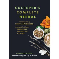 (영문도서) Culpeper's Complete Herbal (White Cover): A Compendium of Herbs and Their Uses Annotated for... Paperback, Microcosm Publishing, English, 9781648411168