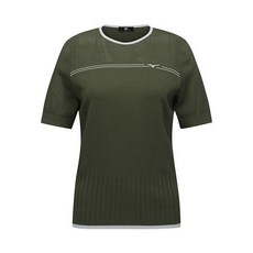 (백화점 상품) [미즈노 골프]FG 여성 메쉬 조직 믹스 라운드 반팔 스웨터 (52KC2201_38) 8419920