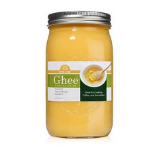 [PURITY GHEE] 자연방목 소 기버터 946ml 글루텐프리 GMO무첨가, 1개, 없음