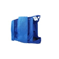 寵物狗狗嘴套 防咬防叫狗口罩 可調節大小訓犬寵物用品可喝水, 1個, 藍色0:S號【適合嘴圍12-15cm】