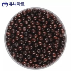 유니아트 모양비즈 80번 나무비즈 우드/구멍/구슬/모양/비즈/꿰기/공예/용/목걸이/팔찌/DIY/만들기/재료, 1개