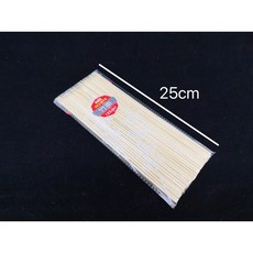 《茉莉餐具》8寸竹叉小包裝 - 烤肉/野炊/燒烤適用, 1個, 8寸竹叉小包裝