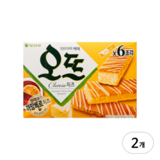 오리온 오뜨 치즈, 144g, 2개