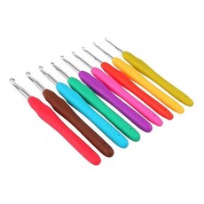 키밍 실리콘 뜨개질 실 모사용 컬러 코바늘 세트 fra+3859jE, 1개