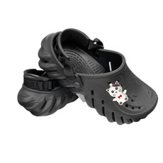 [크록스 정품] 당일발송 에코 클로그 공용샌들 207937 고양이 악세사리 포함