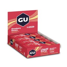 GU ENERGY 液體草莓香蕉 12入, 1個, 612ml