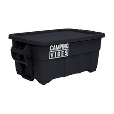 캠핑바이브스 멀티카고박스 기본구성 캠핑박스 토트박스, 53리터, 블랙, 1개