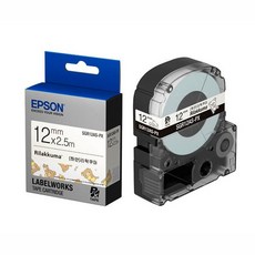 리락쿠마 테이프카트리지SGR12AS(12mm White Black), 0091 본상품선택