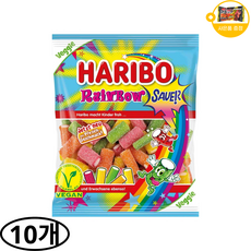 하리보젤리 레인보우 사우어 코하쿠토 얼먹젤리 사은품 추가증정, 10개