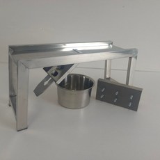 巨匠工廠夏季甜品加厚不銹鋼手工機刨冰機簡易工具多功能商用家用擺攤快速, 手動刨冰器+固定器和罐子, 1個