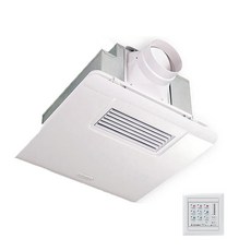 ALASKA阿拉斯加浴室暖風機，線控300BKP，220V 1700W，台灣製造，暖房乾燥涼風換氣多功能, 白色, 300BKP(線控/220V)