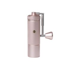 贈濾紙 Timemore 泰摩 栗子S3 外調手搖磨豆機 泰摩旗艦機, 玫瑰金(贈濾紙), 1個, 30ml