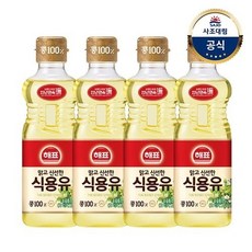사조대림ㅣ해표 콩기름 500ml x4개, 4개