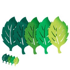 [팔마누] 펠트아트 어린이집인테리어 어린이집꾸미기 장미나뭇잎 신형 투톤