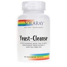 SOLARAY 酵母膳食補充膠囊, 90 件, 1個