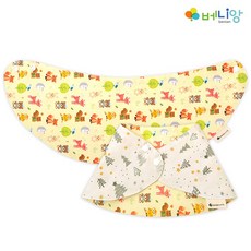 [베니앙] 유아양면바나나스카프빕/쁘띠스카프/턱받이