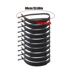 스노우 체인 자동차 타이어 겨울 눈 미끄럼 방지 케이블 타이 야외 비상 액세서리, 1개