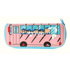 짱구 캐릭터 수저 젓가락 케이스 지퍼 휴대용 수저집 1830, 1개