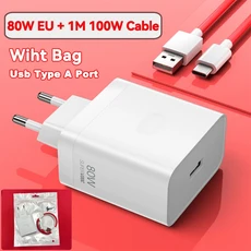 원플러스 SUPERVOOC 100W 80W 충전기 슈퍼 VOOC 전원 어댑터 EU 13 12 11 프로 노드 5 4 CE4 OPPO 리얼미, 04 80W EU With Bag, 01 China Mainland