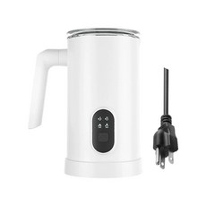 350ml 자동 온/냉 거품기 커피 라떼 카푸치노 핫초코용, White