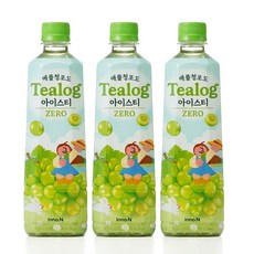 HK이노엔 티로그 애플청포도 500ml, 12개