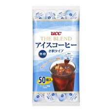 UCC 블렌드 아이스 포션커피 무가당 캡슐 블랙커피 에스프레소 아메리카노, 50개입, 2개
