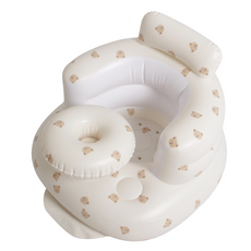 맘스픽 소프트 의자 유아용 아기 도넛튜브, 1개, 곰돌이