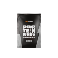 GOpower 濃縮乳清蛋白飲 芝麻拿鐵口味, 1個, 35g