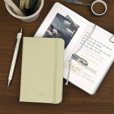 2026 온어데이 다이어리 위클리 양장 다이어리 날짜형 일기장 26년 업무용 회사 미니 다이어리, 미니_소프트그린