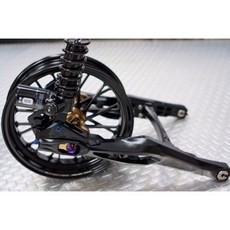 VOS偉士狗肉車坊-凱銳斯Krace GOGORO EC-05 AI-1 UR-1 後搖臂 CNC強化搖臂總成 排骨, 客製化,Go2/ai-1/ec-05, 1個