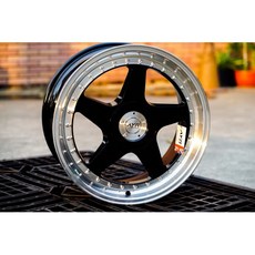 FK鋁圈 18吋 5/120 AYR04 黑色車邊鋁圈，輕量化設計提升操控性，高品質鋁合金材質，耐用且安全, 1個