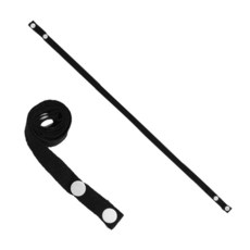 DN 마스크스트랩 똑딱이단추 줄 휴대용 외출 분실방지 블랙