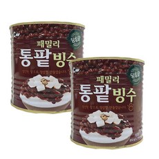 청우 패밀리통팥빙수 850gx2개, 850g, 2개