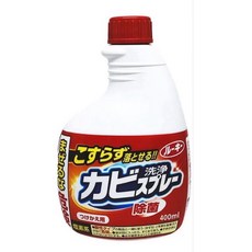 日本第一石鹼浴廁除菌除霉發泡噴霧400ml，輕鬆去除霉菌，保持浴廁清潔衛生, 1個, 補充瓶, 400ml