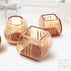 Itsok 의자발커버 대 의자소음방지 가구다리커버, 대(오공)원