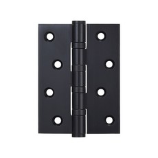 도어룸 황동 두꺼운 베어링 경첩 나무 X 미국 블랙 음소거 5 3 3MM 골드 단단한 문 나사포함, 9) Full Black  4 inch