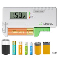 디지털 배터리 테스터 AA AAA C D 9V 1.5V 코인셀 전압 상태 검사기, 단일