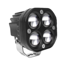 LED四眼投射燈 40W 方形防水霧燈 越野車頂燈