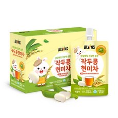 엘빈즈 매일매일 건강한 습관 유기농 보리차/작두콩 현미차 10팩 묶음, 작두콩현미차, 10개, 100ml