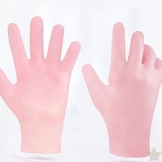 실리콘 핸드케어 보습장갑 손 건조 갈라짐 각질 큐티클 관리용 야간 수분공급, 1개, 상세페이지 참조ml, 핑크