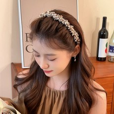 美拉德咖色豹紋帶齒髮箍 時尚髮飾