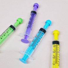 [1+1] 실속 고급 크레 도마뱀 파충류 레인보우 슈푸 피딩 주사기 5ml 생활 감성 선물 추천