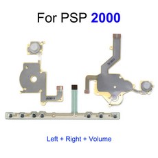 YuXi 교체 PSP 1000 2000 3000 왼쪽 오른쪽 버튼 기능 시작 홈 볼륨 PCB 키패드 L R 플렉스 케이블 수리 부품, [10] PSP2000 LRV, PSP2000 LRV
