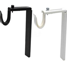 엠에스몰 BETYDLIG 베튀들리그 커튼봉 브래킷 무타공커튼걸이, 블랙