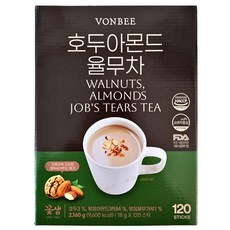 천마담은 호두아몬드율무차 120T 1개, 120개, 1개입, 18g
