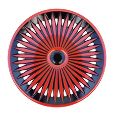 14인치 휠캡 4개 모닝 스파크 세트 튜닝 14인치 팬텀 레드블랙, 14인치 KY 실버